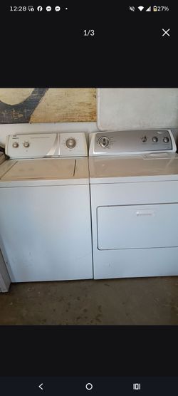 washer and dryer