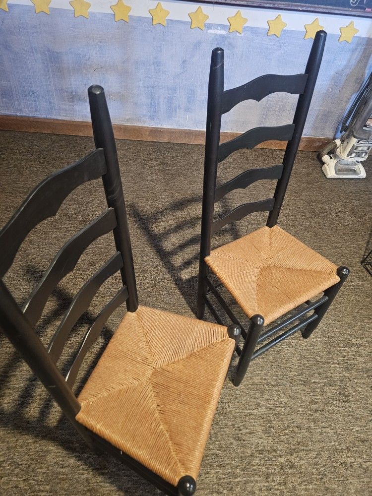 4  Wooden Chairs