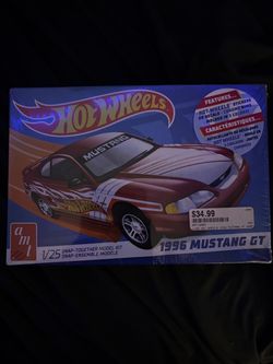 Hot wheels snap together model kit