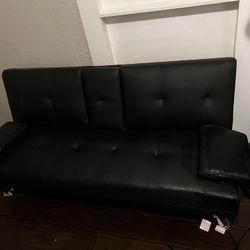 Leather Futon