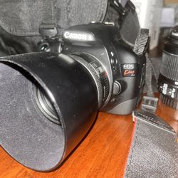 Canon Rebel Sl1 With Kit Lens 18-35mm And 35mm