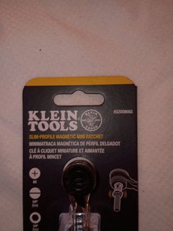 Klein Tools Slim-Profile Magnetic Mini Ratchet