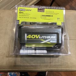40v 6ah Battery 