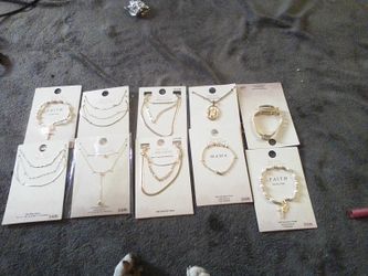 14k Playted assorted Jewelry 