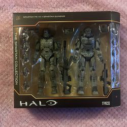 Halo Spartan Collection Figures Set