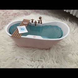 Bubble Bath Tub With Accessories