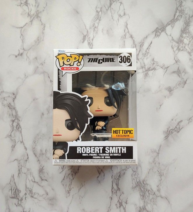 Funko Pop Music The Cure Robert Smith 306 Hot Topic Exclusive BRAND NEW WOULD TRADE**