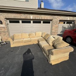 Large Tan Sectional