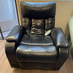 Leather Massager Chair 
