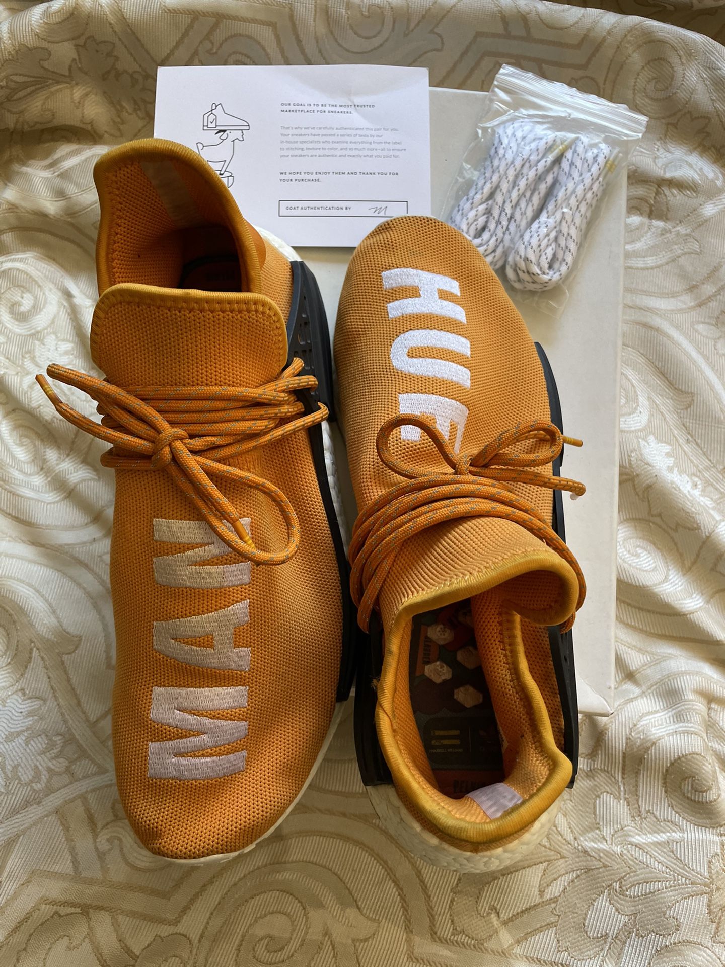 tangerine human races nmds, Adidas , Pharrel