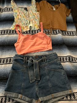 Forever 21 Shorts and tops