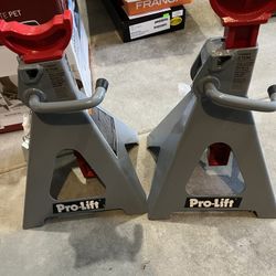 Prolift 6 Ton Heavy Duty Ratcheting Jack Stands