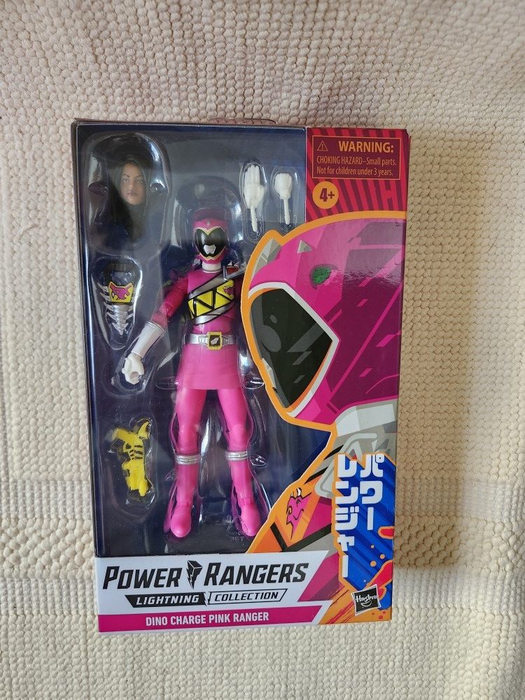 Power Rangers Lightning Collection – Dino Charge Pink Ranger Action Figure – Hasbro
