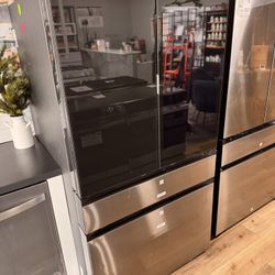 New Samsung Bespoke 29 cu. ft. 4-Door French Door Fridge w/ AI Family Hub+ (Stainless) – Model RF90F29AECRAA