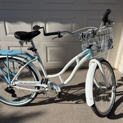 Ladies Schwinn Point Beach Cruiser