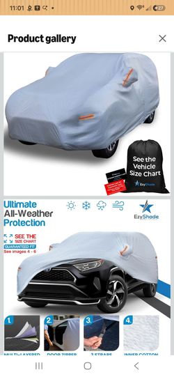 Ezy shade SUV car cover: 4RUNNER,  land rover, KIA , JEEP
