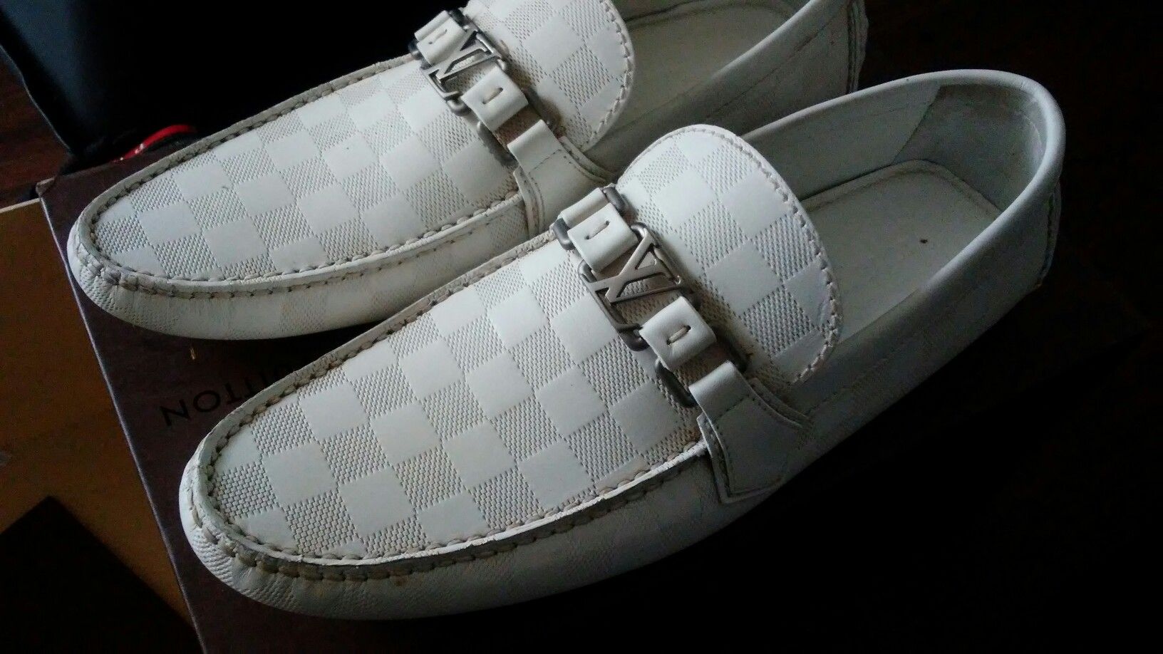 All White Louis Vuitton Mens Shoes