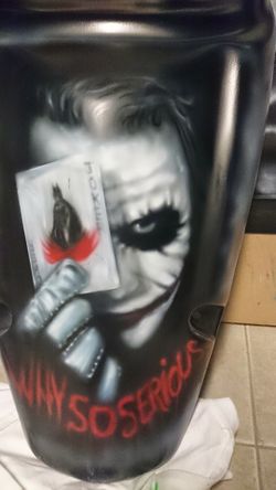 Custom airbrush on the spot I'm in Durham till Monday if you want something done let me know