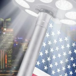 Solar Flag Pole Light