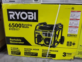 New ryobi 8125 watt generator
