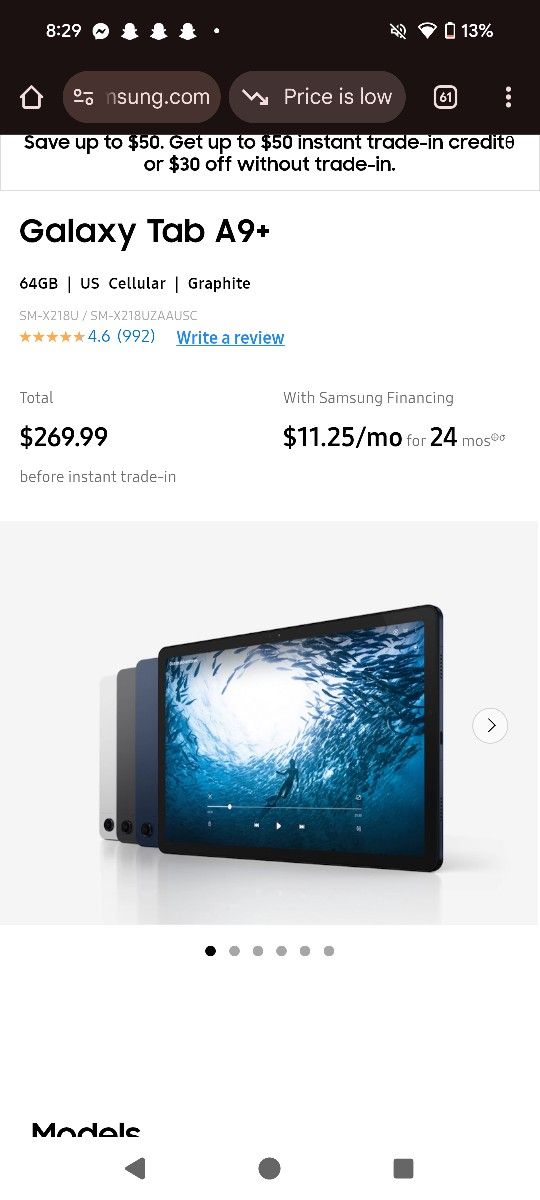 Galaxy Tab 9A