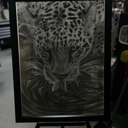 “Omen” Original Charcoal Portrait 