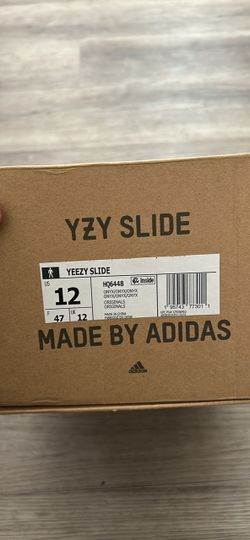 Yezzy slides size 12