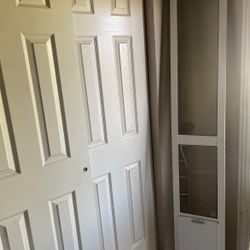 Dog/ Cat Door For Slide Door Full Door 76” by 12” and small door: 13” by 9” 