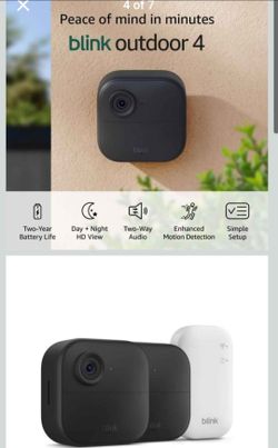 Blink Outdoor 4 Wireless Security Camera