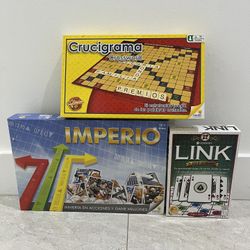 Board games. Only for pickup