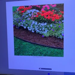 60 ft. No-Dig Plastic Landscape Edging Kit (Black Edger for Landscaping, Garden, Hardscaping)