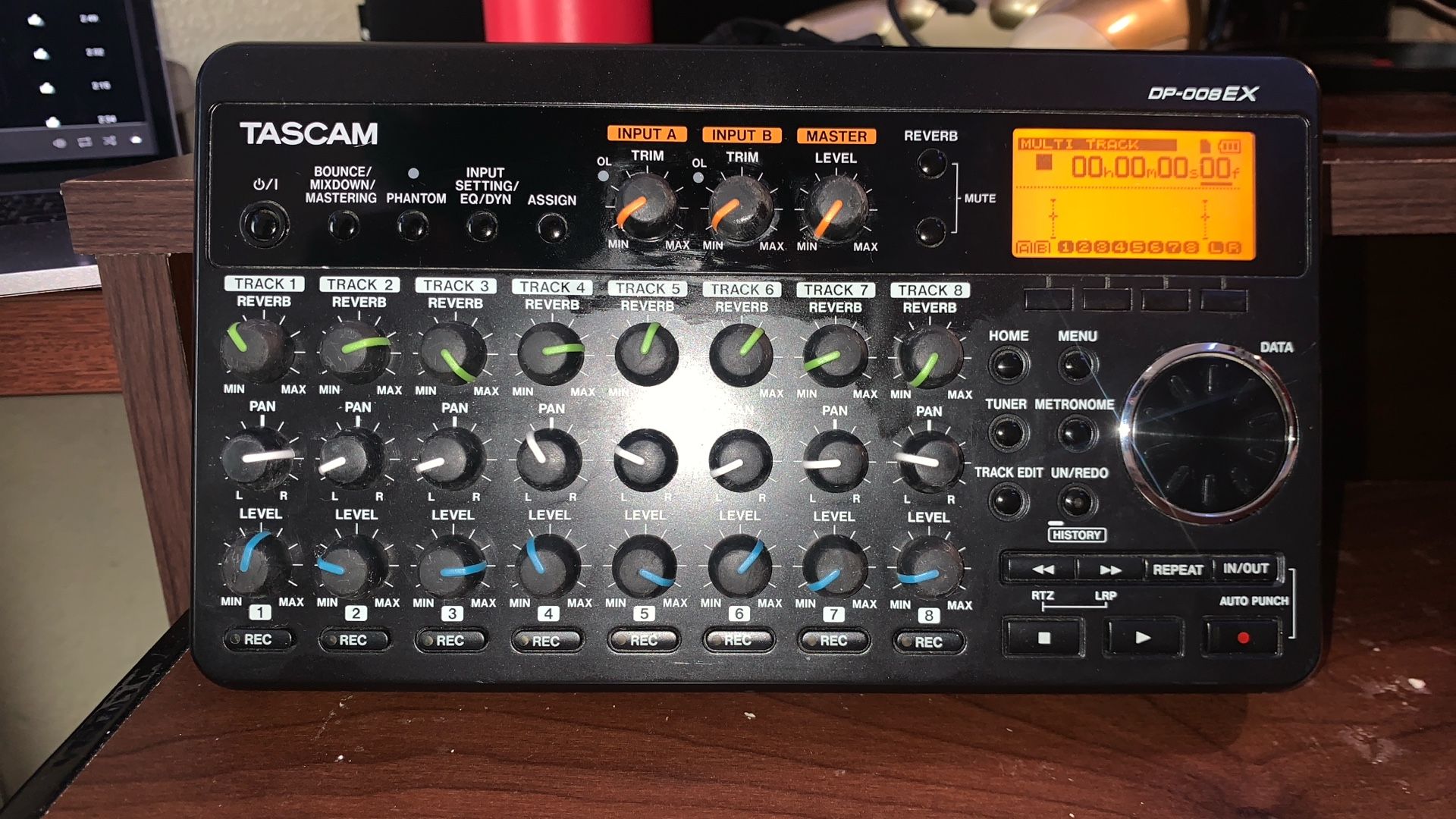 Portable Tascam DP-008EX
