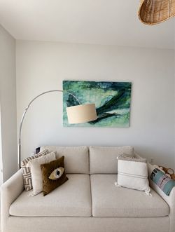 City Furniture Willow 89” Light Beige Sofa