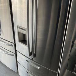 Lg French Door Stainless Steel Fridge 