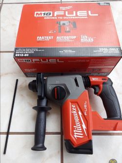 The Milwaukee M18 FUEL 1 in. SDS Plus Rotary Hammer M18.
