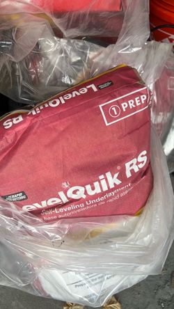 LevelQuik RS self leveling underlayment floor leveler