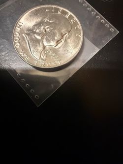 1959 Franklin Half Dollar Silver Coin