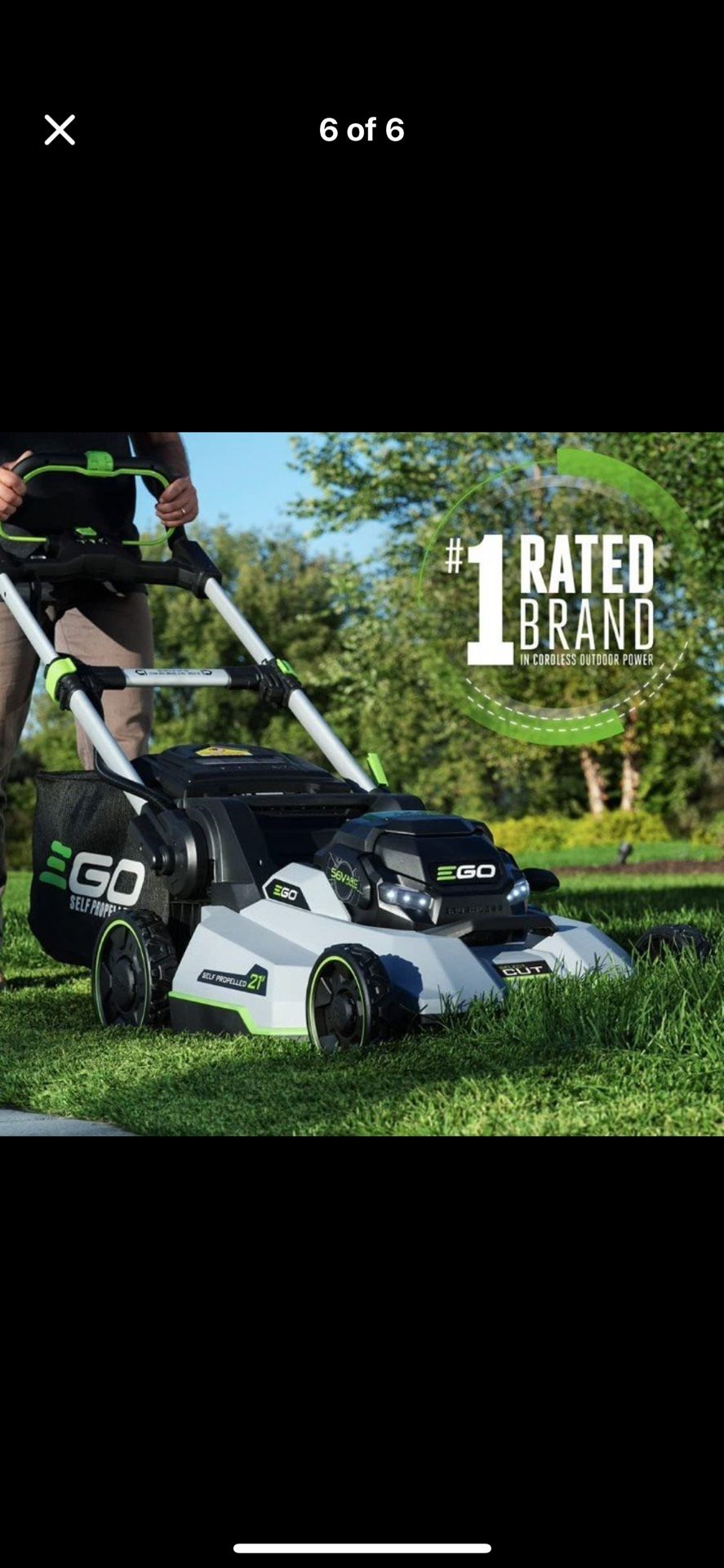NEW EGO LM2135SP Power+ Self-Propelled Lawn Mower