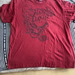 HARLEY DAVIDSON RED SHIRT MONTCLAIR, CA