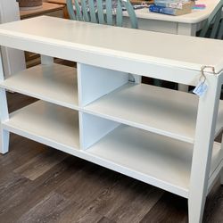 Entryway Table Whit Wood