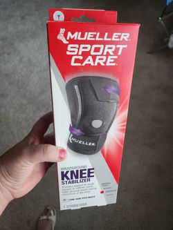 NEW Mueller Sport Care Hinged Knee Brace Support