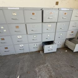 HON metal file cabinet for sale. Heavy-duty steel and very solid