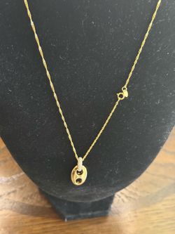 18k Necklace and Pendent