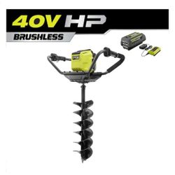 40 VOLT BRUSHLESS EARTH AUGER KIT