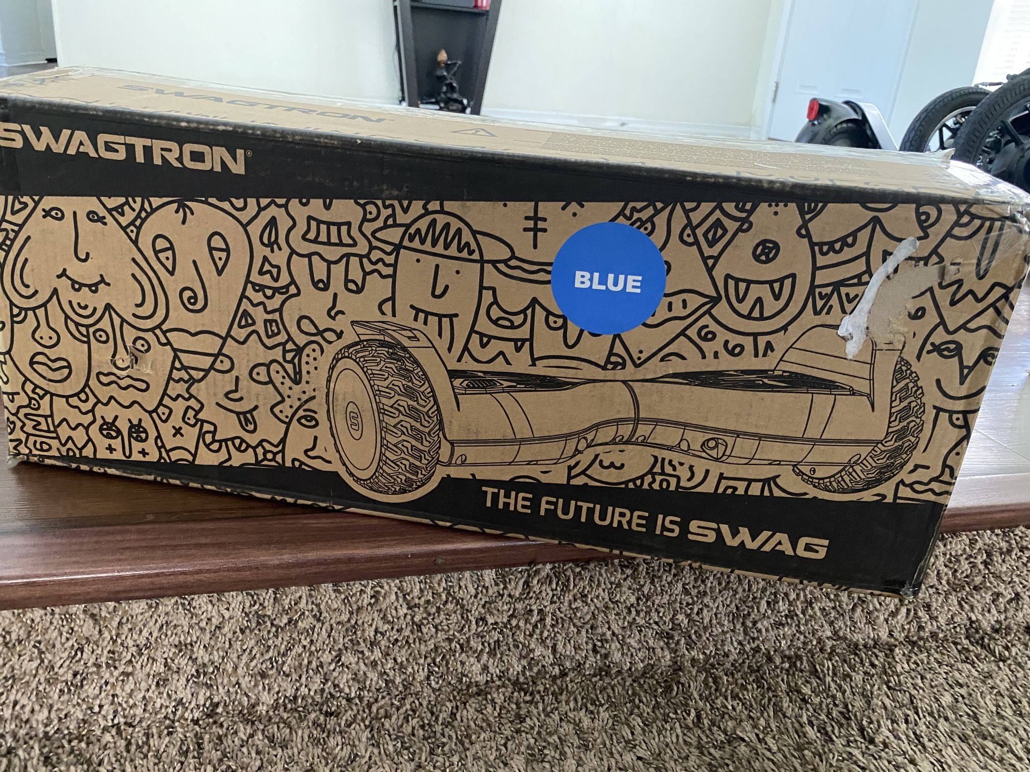 SWAGBOARD T580 WARRIOR BLUE