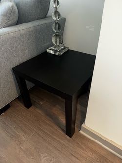 IKEA LACK Black-Brown Side Table