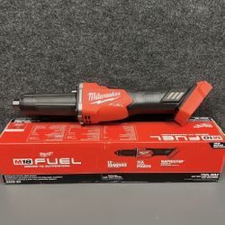 Milwaukee (2939-20) M18 FUEL 18V Lithium-lon Brushless Cordless 1/4 in. Braking Die Grinder Slide Switch (Tool-Only)