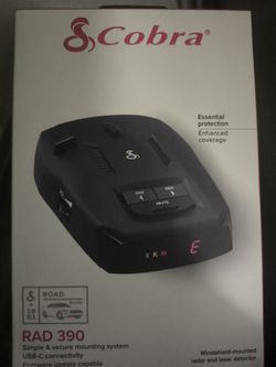 Brand New Cobra RAD390 Radar Detector