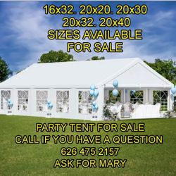 20'x40' Party Tent Heavy Duty Wedding Tent Event Shelter with Removable Sidewall Outdoor Gazebo Canopy for Birthday Party Wedding Eve