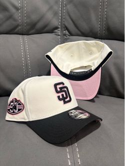 MLB new era San Diego padres off white black brim patch 9forty a frame SnapBack hats